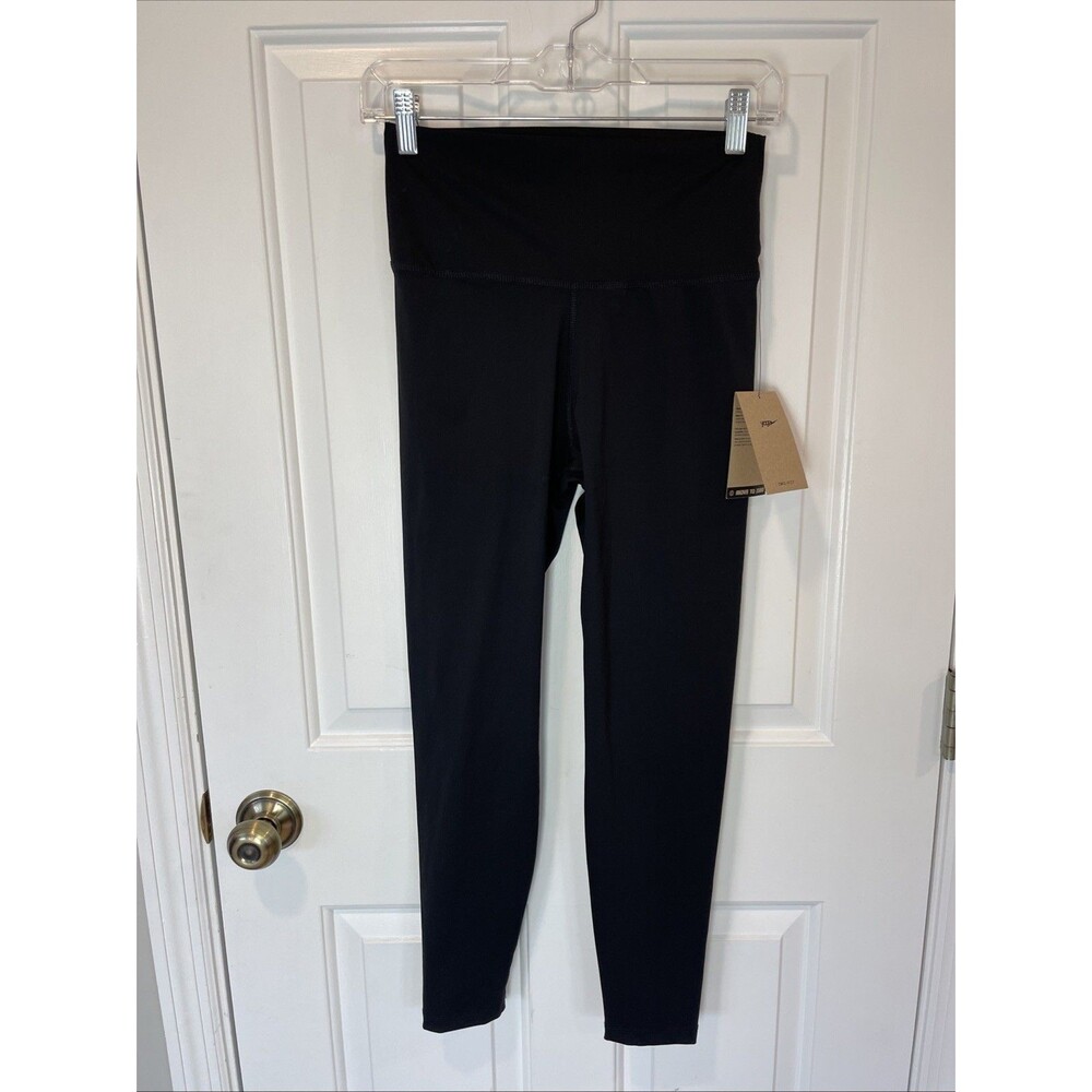 Nike UNiversa Dri Fit Leggings 22" Inseam Black Yoga Size M Gym Jogging